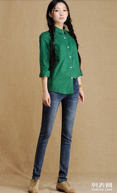 春夏特價(jià)爆款小腳女牛仔褲，廣州廠家直供百搭時(shí)尚