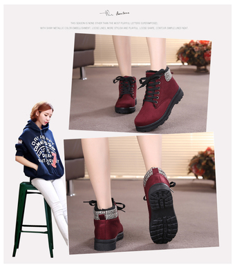 時(shí)尚保暖兩不誤 岸森新款反季清倉冬季短筒雪地靴評測